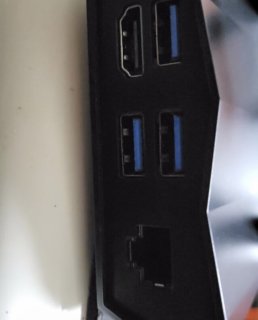 One XPlayer 7英寸PC游戏掌机专属扩展坞底座 USB分线转接 HDMI接口 RJ45网线转换器（