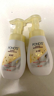 旁氏（POND'S）洗面奶米粹润泽氨基酸洁面泡泡泡沫慕斯深层清洁学生男女款 160ml 米粹润泽160￼￼