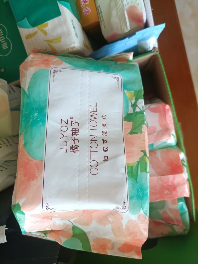 1分一包的棉柔巾，擦桌子也不亏