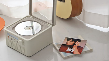 Syitren赛塔林R200 CD播放机，复古质感CD情怀和数字音乐的交融