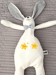 陪伴宝宝睡觉的好伙伴，玩具兔兔来袭！