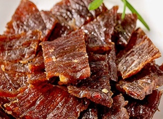 国庆宅家休闲零食，金牛座 原切牛肉片 淡淡海盐味 120g/盒