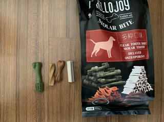 HELLOJOY狗狗零食磨牙棒泰迪成犬磨牙去牙垢 清新口气咬胶800g