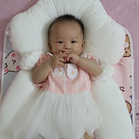 贝初众婴儿定型枕头0-1岁新生儿童头型矫正3-6个月以上宝宝侧睡靠背枕头 