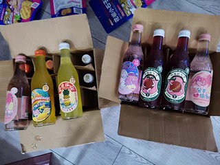 汽水含气饮料网红果汁，荔枝、励志、凤梨、杨梅，六种口味275ml整箱
