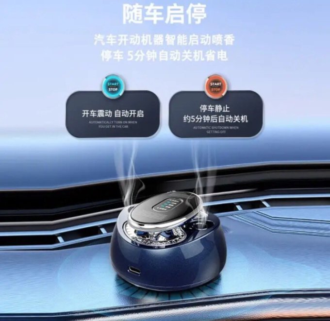 西尼优车用香水