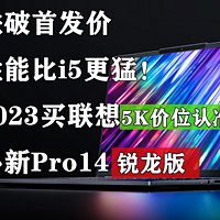 小新Pro14锐龙版 32GB大内存 性能比i5版更猛