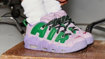 皮蓬大AIR谁不爱，「AMBUSH x Nike Air More Uptempo Low」双色定档10月6日发售！