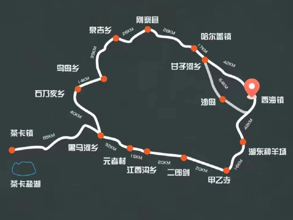 骑行日记～单飞环青海湖