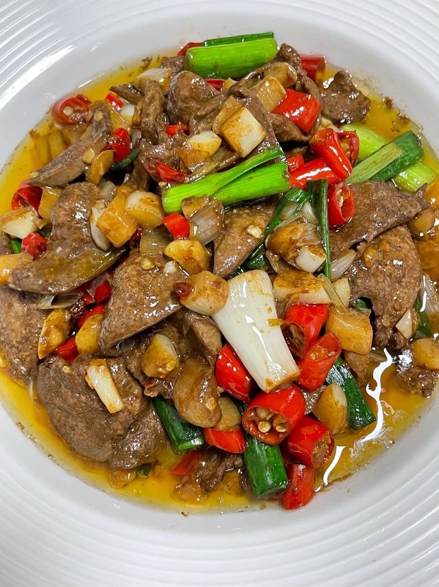 小炒猪肝