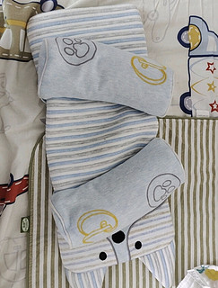 七彩博士 婴儿枕头定型枕 新生儿荞麦壳枕头春夏款0-1-3岁宝宝纯棉儿童枕头