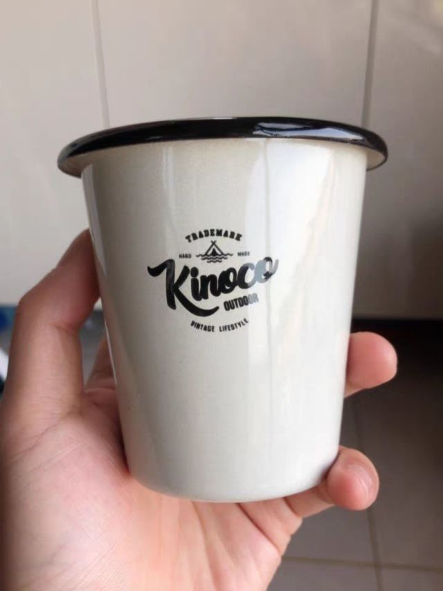 复古设计搪瓷杯具有独特的复古格调