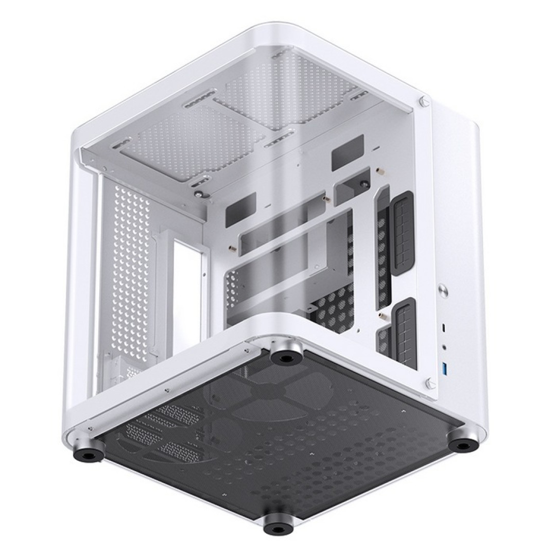 乔思伯发布新款 TK-1 2.0 “星舰仓”机箱，强化储存扩展，双折弯环形玻璃2.5面环视设计