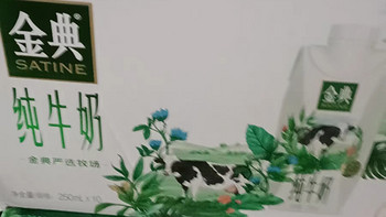 伊利金典纯牛奶梦幻盖250ml×10瓶整箱便携礼盒升级3.8g优质蛋白