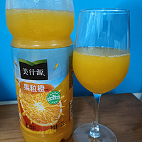 美汁源果粒橙就是好喝
