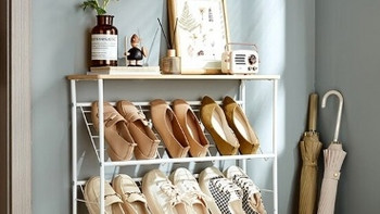 林氏家居铁艺薄鞋架：简易实用的阳台小窄边鞋柜，轻松收纳你的鞋子