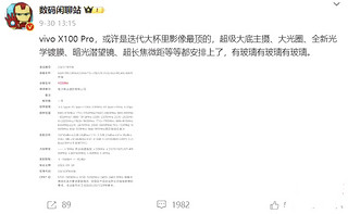 vivo X100 Pro 机型有望成为国内第二款支持