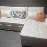 科技布艺沙发床：客厅的简约现代之美