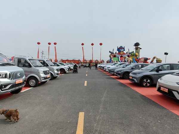 长假，小县城也能看车展