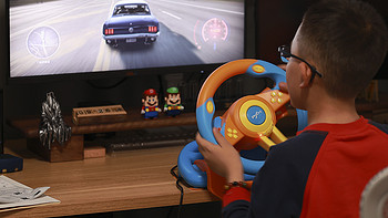 数码产品推荐 篇五十八：哇塞，一个小小的游戏方向盘，就能让儿子从小学会开车