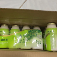 优乐多乳酸菌饮料青提栀子花味100ml*20瓶早餐益生菌酸奶发酵整箱 