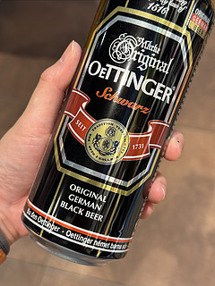 焦香迷人的德国国民啤酒，奥丁格黑啤让人流连忘返。