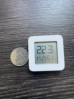 小米蓝牙温度计，是真的小！