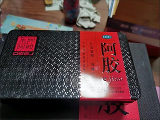 ￼￼胶城 阿胶片铁盒250g  东阿原产阿胶块可熬阿胶糕即食 增强免疫力滋补品送女友送妈妈节日送￼￼