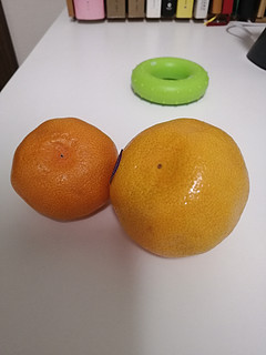 吃到了好吃的蜜橘