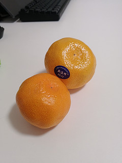 吃到了好吃的蜜橘