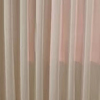 现代奶油风纱网窗帘：轻薄透气，淡白色超好看，遮光效果出众