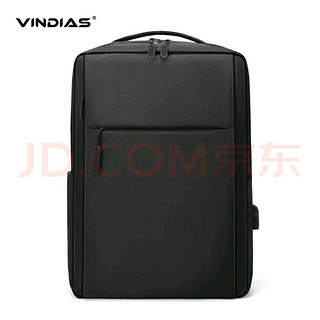 VINDIAS BP RETRO 710 双肩包 15.6英寸电脑背包 黑色