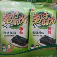 美好时光海苔，让你重温童年味道，轻松拥有美好时光!