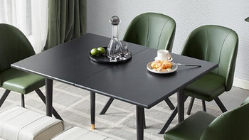 打造现代简约，顾家家居餐桌 可伸缩方桌PT7036T，带来更多实用和美感