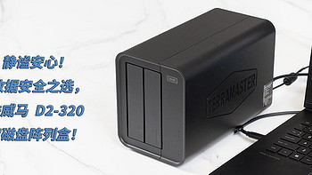 静谧安心！数据安全之选，铁威马D2-320双磁盘阵列盒！
