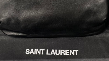 SAINT LAURENT 圣罗兰 CITY SAINT LAURENT 经典中的“战斗机” 小羊皮男士腰包