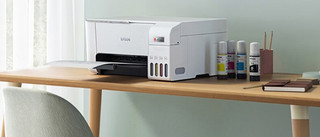 家庭教育好帮手，爱普生(EPSON) 墨仓式 L3251彩色打印机 微信打印/无线连接  （打印、复印、扫描）
