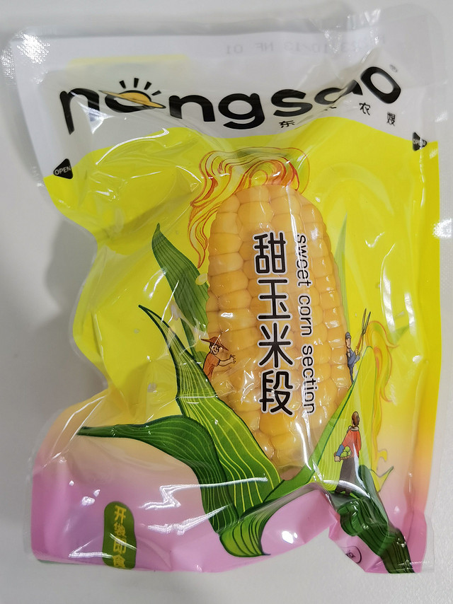 东北农嫂即食水果玉米段100g×10