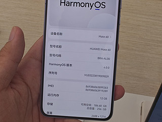 线下体验直屏手机Mate 60