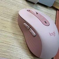 适合工位上使用的粉嫩色系的静音鼠标