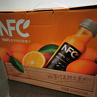 农夫山泉100%NFC橙汁，鲜果冷压榨的滋味