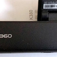 360行车记录仪K380升级版 微光夜视 高清录像 智能车载隐藏式