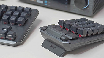 数字键盘分离设计+RX光轴，让人一眼心动的ROG龙骑士2代 PBT版
