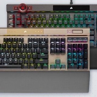 美商海盗船K100 RGB光轴机械键盘：一种触觉与视觉的双重盛宴