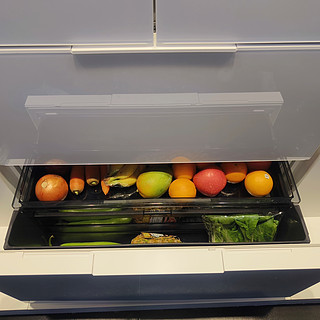 日立新款零嵌真空双循环冰箱，顶级配置，带给你全新的食材存储体验！