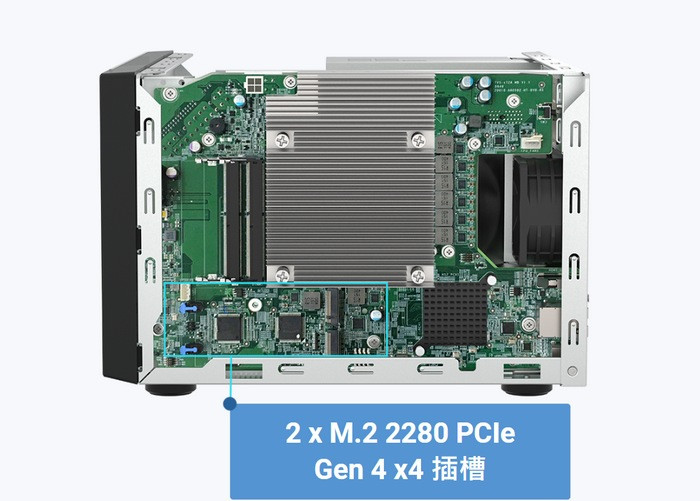 首发支持雷电4：威联通发布 TVS-hx74T 系列 NAS ，搭第12代酷睿