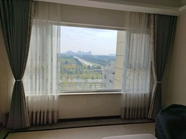 三千金全屋定制窗帘 全国包上门 绍兴柯桥遮光雪尼尔遮阳帘客厅窗帘整套 小样大礼包