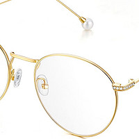 金上瓦雀的中式雅致：18K金珠宝眼镜的典范
