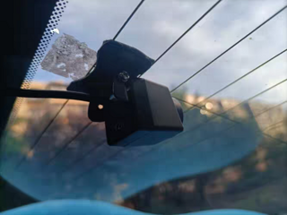 360行车记录仪M320触屏倒车影像前后免安装走线全景停车监控新款