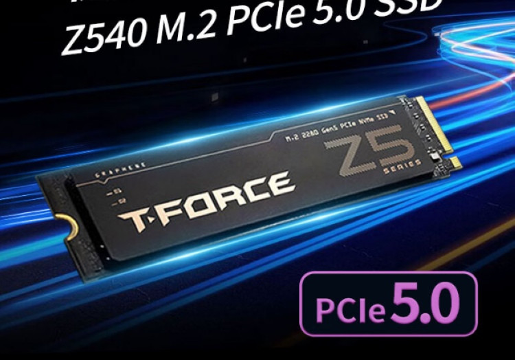 十铨推出 Z540 PCIe 5.0 SSD，12GB/s读速、还送热管+风扇单塔散热器